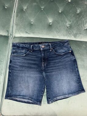 Lucky Brand Dark Blue Denim Jean Shorts